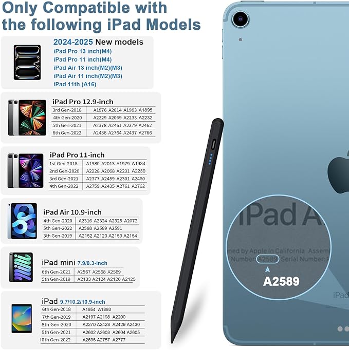 Stylus Pen for iPad 9th&10th