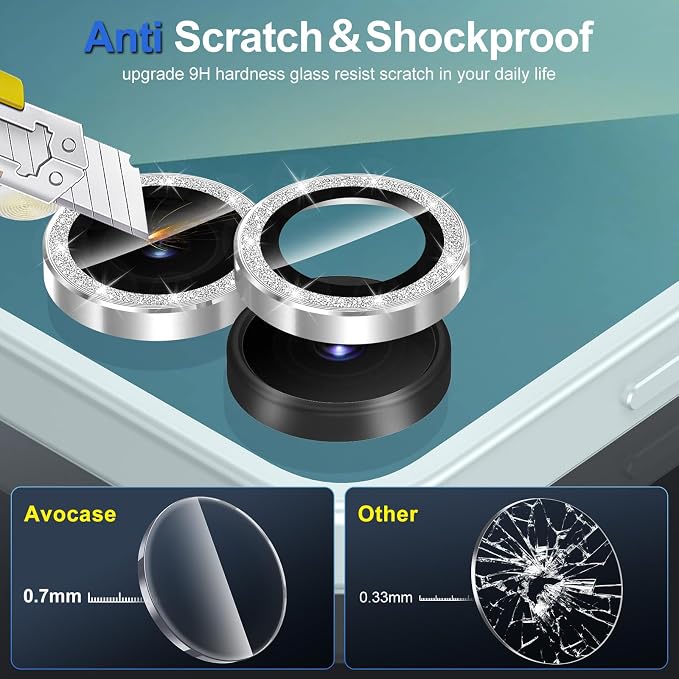 for Samsung Galaxy Z Flip 7 Camera Lens Protector, Individual Metal Ring