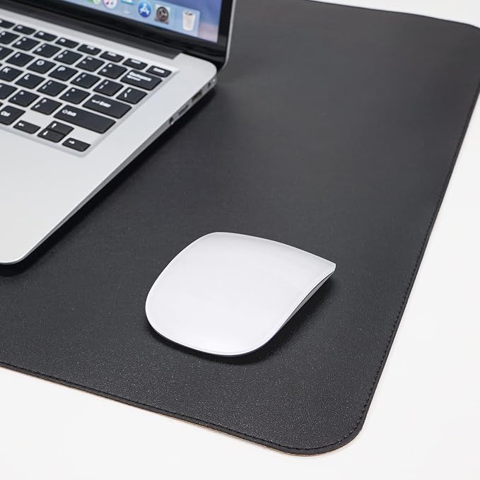 Large Desk Mat 47.2" x 17" Leather Desk Pad Protector