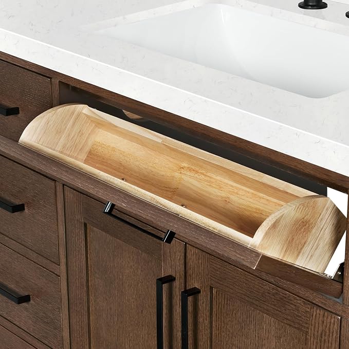 Hepburn 60 Inch Single Rectangle Sink Bathroom Vanity