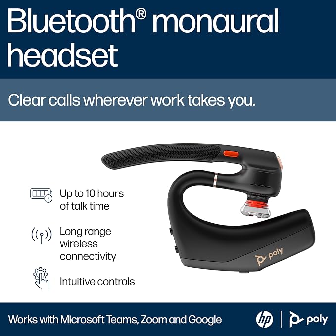 POLY Voyager Legend 50 UC Bluetooth Headset