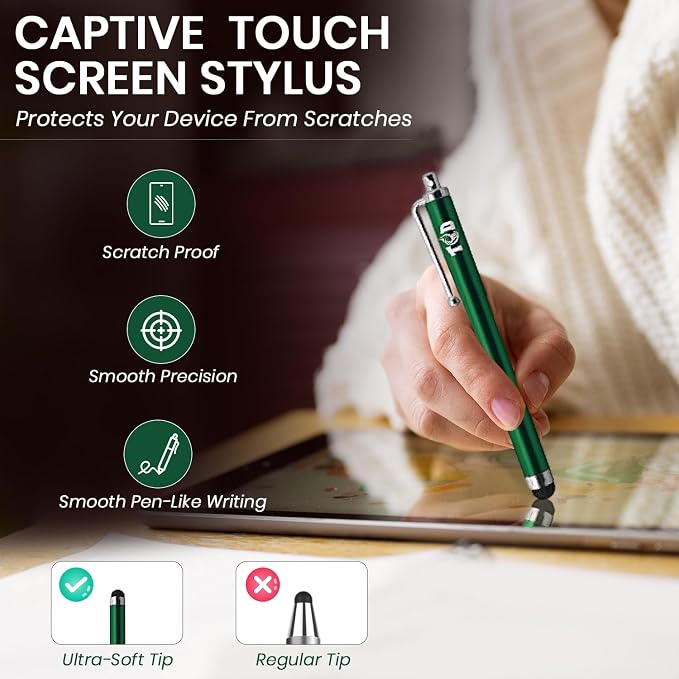 TCD 10-Pack Stylus Pen Set – Universal Capacitive Pen