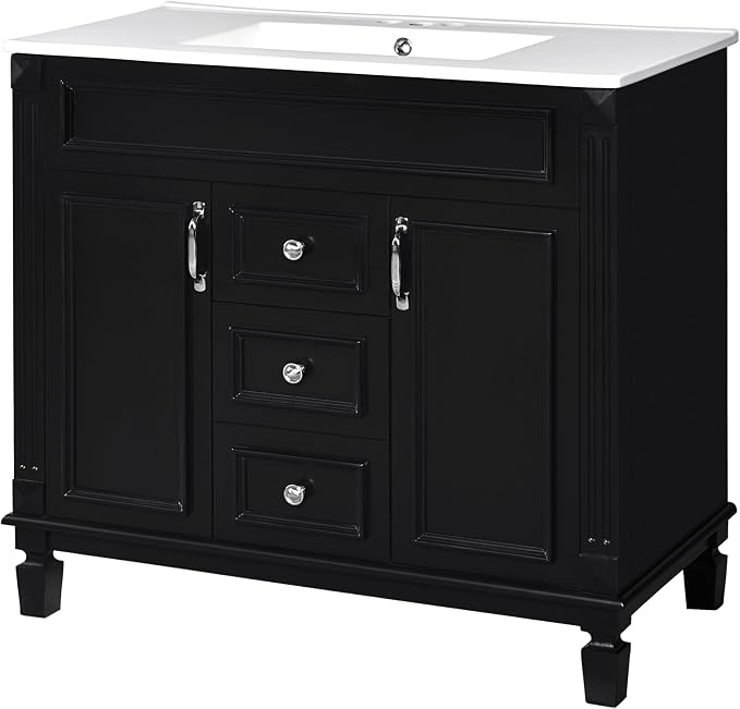 36" Bathroom Vanity with Sink