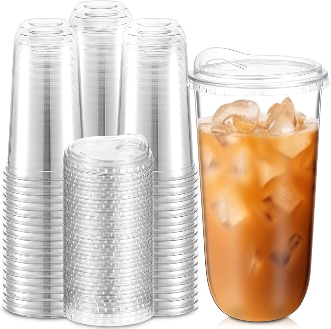 Baderke Clear Plastic Cups
