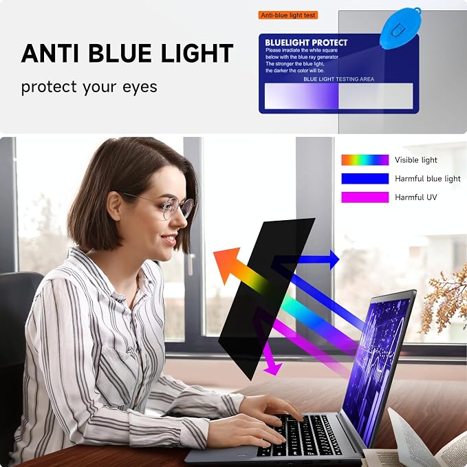 Laptop Privacy Screen 15.6 Inch Compatible
