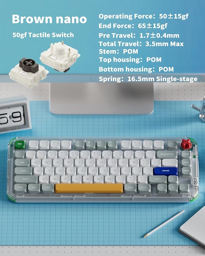 nuphy Kick75 Low Profile Keyboard