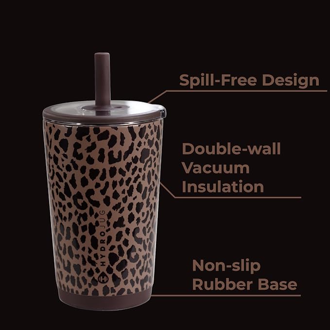 HydroJug Everyday Tumbler 14 oz, Ceramic-Lined Straw Cup