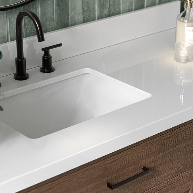 Hepburn 61 Inch Single Rectangle Sink Bathroom Vanity