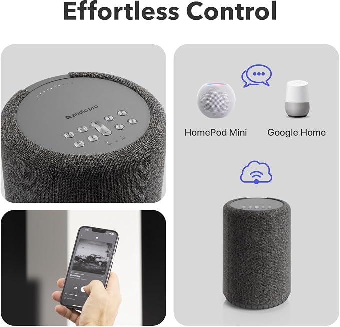 Audio Pro A10 MKII Wireless Multiroom Speaker, WiiM Edition | High Fidelity