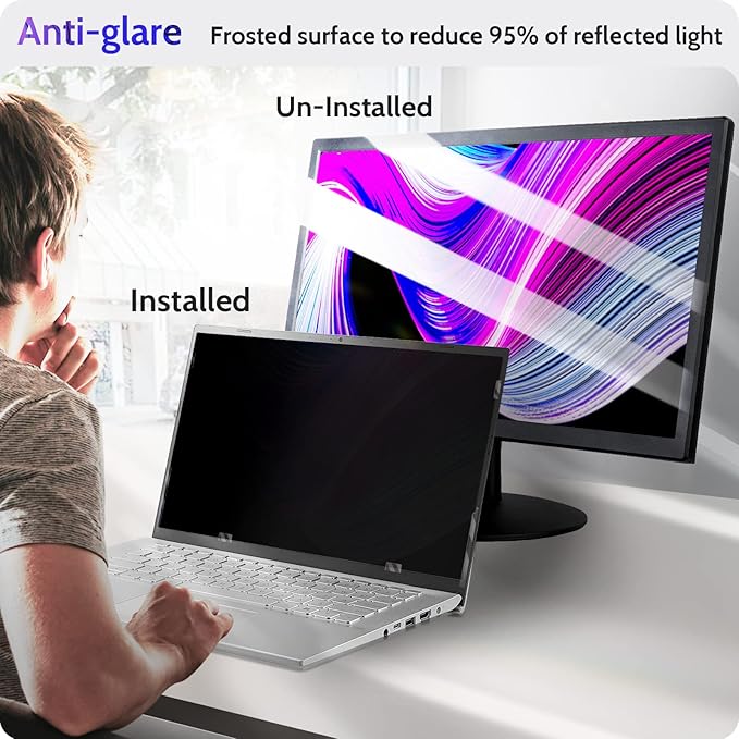 15.6 Inch Laptop Privacy Screen Compatible