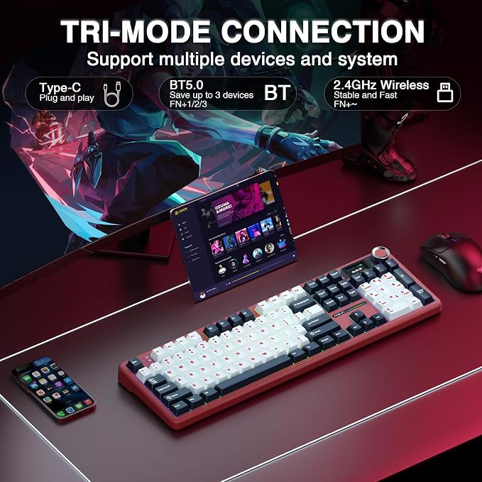 AULA F108 PRO - Wireless Mechanical Keyboard