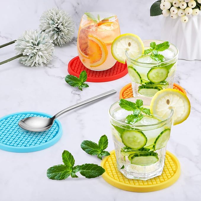 ME.FAN Silicone Coasters Thickened Drink Coasters