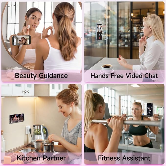 Silicone Suction Phone Case Mount, Non Slip Suction Cup Phone Mount, Phone