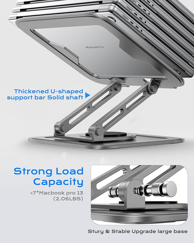 Adjustable Laptop Stand for Desk
