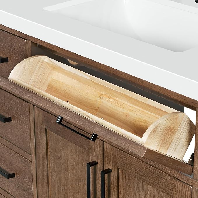 Hepburn 61 Inch Single Rectangle Sink Bathroom Vanity
