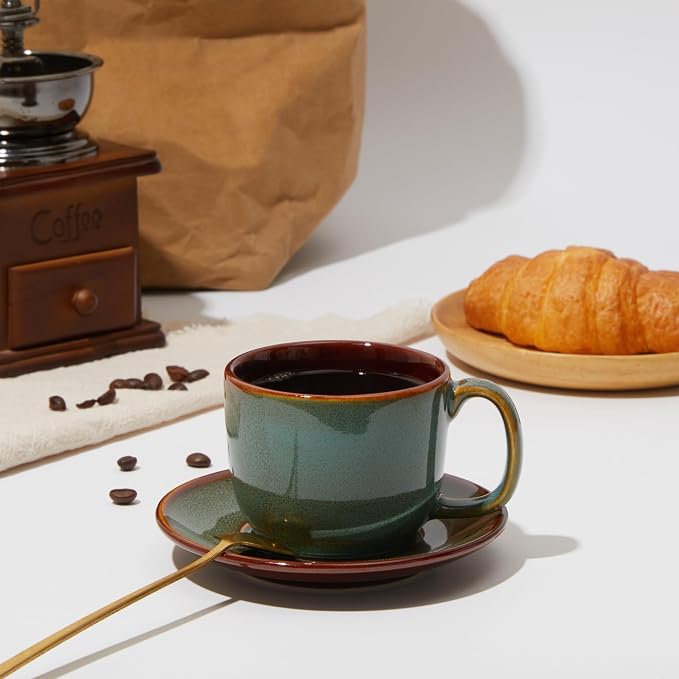 Pokini Stoneware Coffee Cups