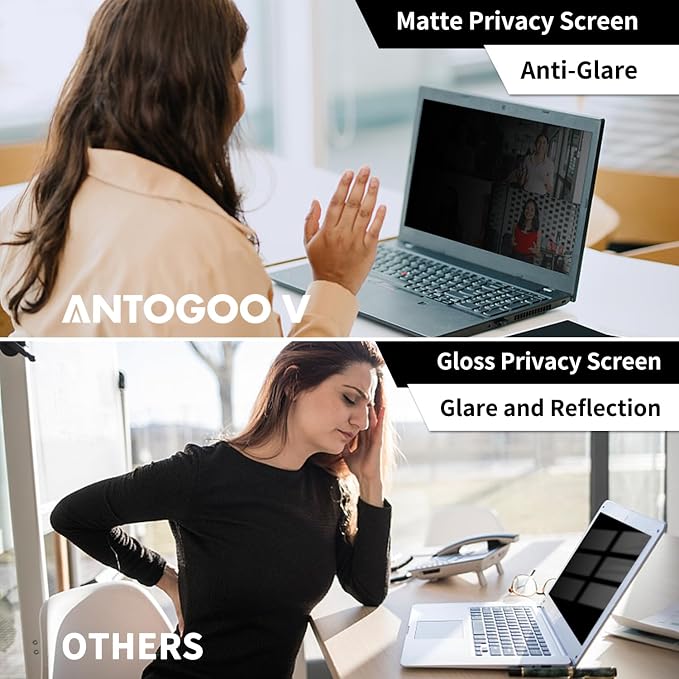 2-Pack Privacy Screen Compatible