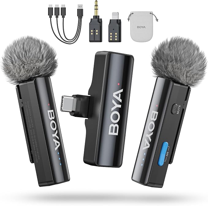 BOYA BOYALINK 2 A2 Wireless Lavalier Microphone
