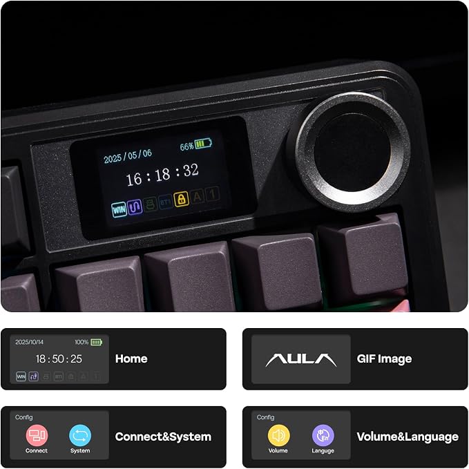 EPOMAKER X Aula F108 PRO Wireless Gaming Keyboard