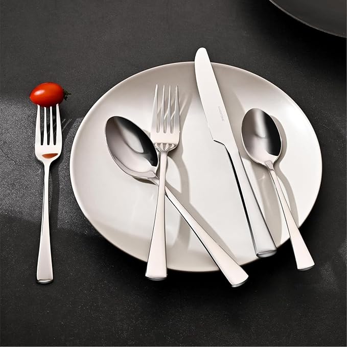 65 Piece Silverware Set for 12