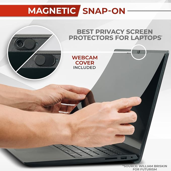 Magnetic Laptop Privacy Screen 13.3 Inch 16:9