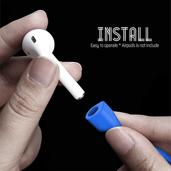 Ultra Strong Magnetic Airpod Pro Strap Anti-Lost Cord Sports Lanyard Compatible