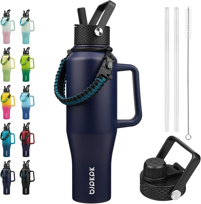 BJPKPK 40oz Insulated Water Bottle