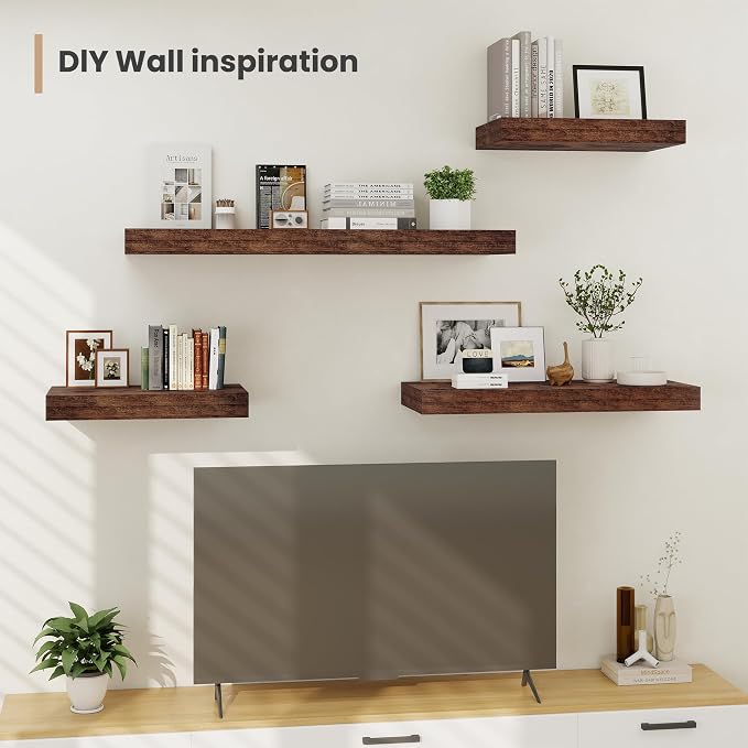 12 Inch Deep Floating Shelves