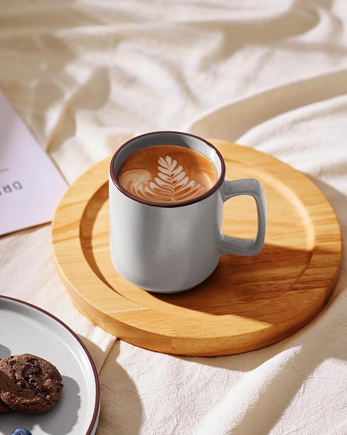 famiware Coffee Mugs Set of 4, Nebula 14oz Coffee Mugs Ceramic Cup Set |