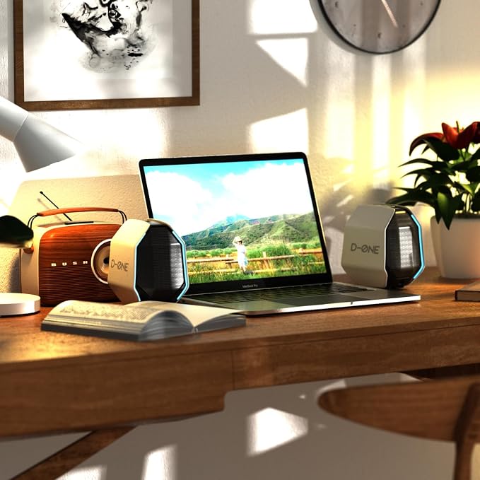 D-ONE 30W PC Gaming Computer Speakers