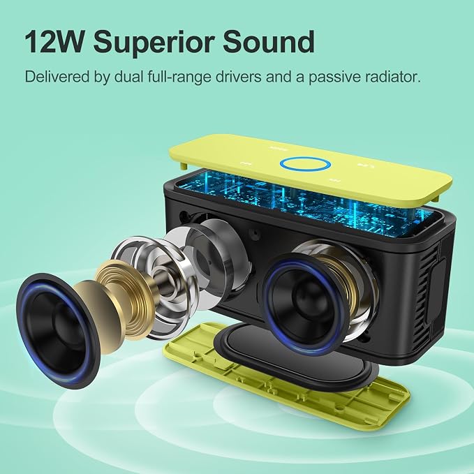 DOSS SoundBox Touch Wireless Bluetooth Speaker