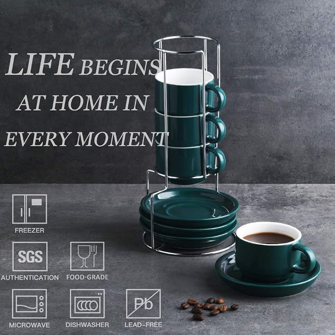 Sweejar Porcelain Espresso Cups