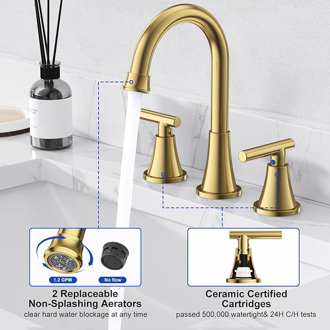 Bathroom Faucets for Sink 3 Hole