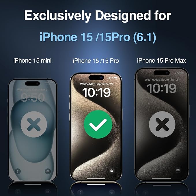 SMARTDEVIL 2PACK Privacy Screen Protector