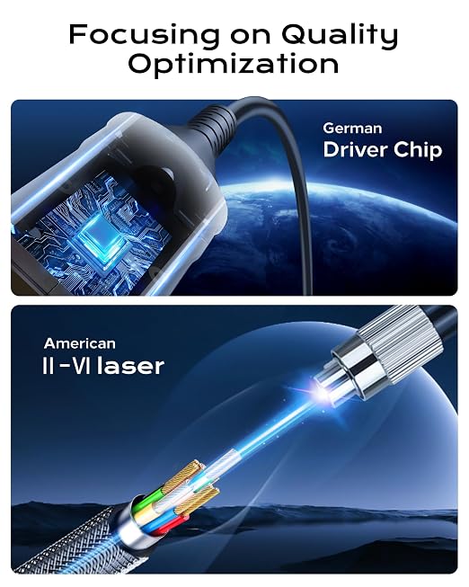 Fiber Optic HDMI Cable 65FT/20M Long