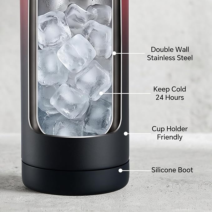Fijinhom 24 oz Insulated Water Bottle