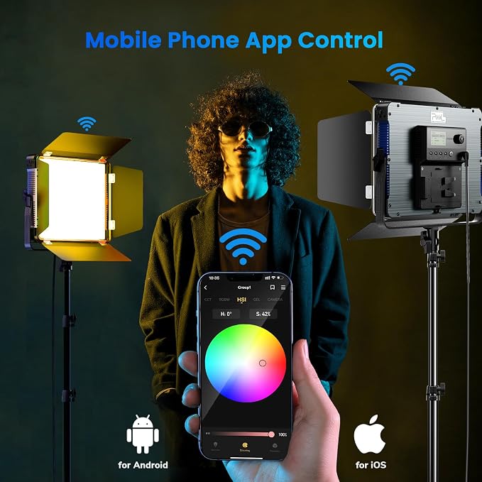 P80 LED Video Lighting Kit