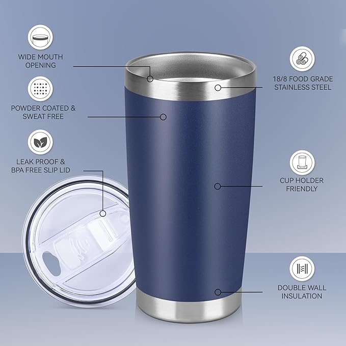 20 oz Tumbler Stainless Steel Tumblers Bulk