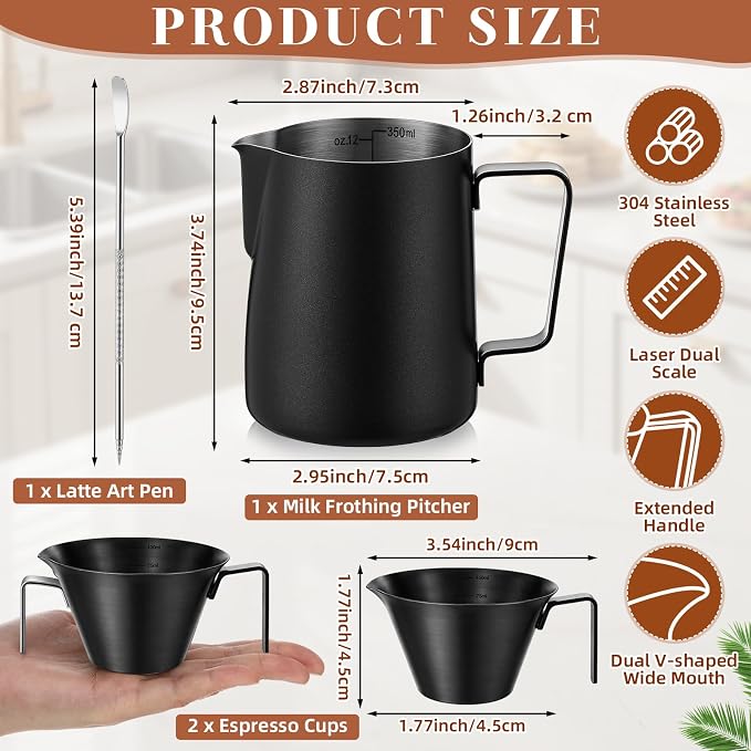 4 Pcs Espresso Accessories Kit