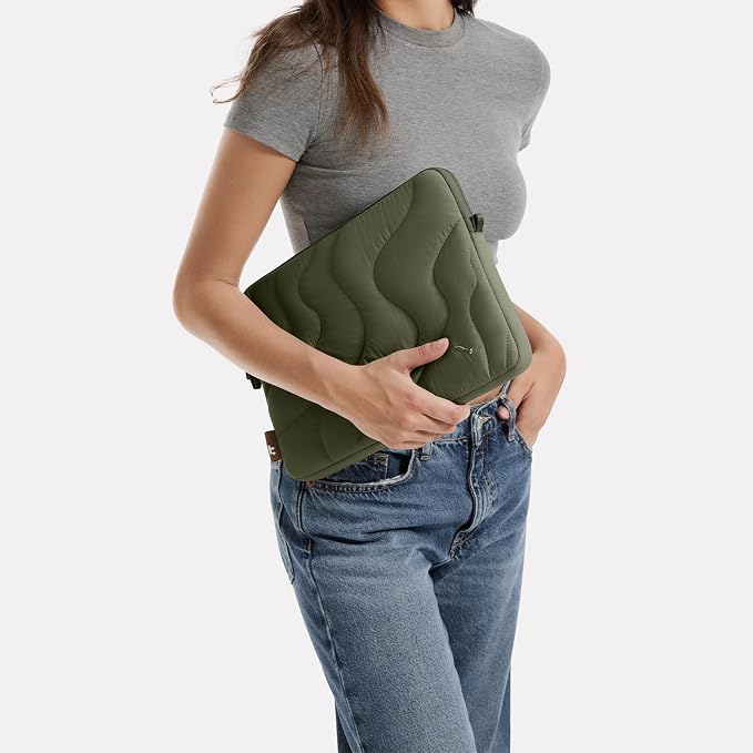 tomtoc 360 Protective Puffy Laptop Sleeve