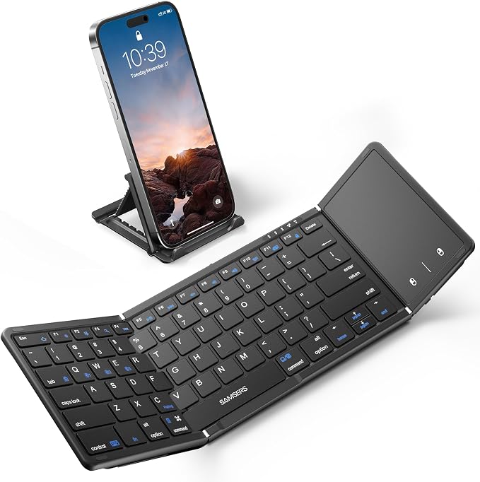 Samsers Foldable Bluetooth Keyboard