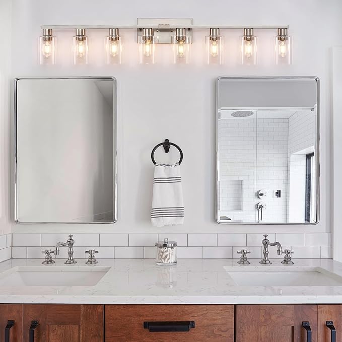 8 Light Bathroom Vanity Light