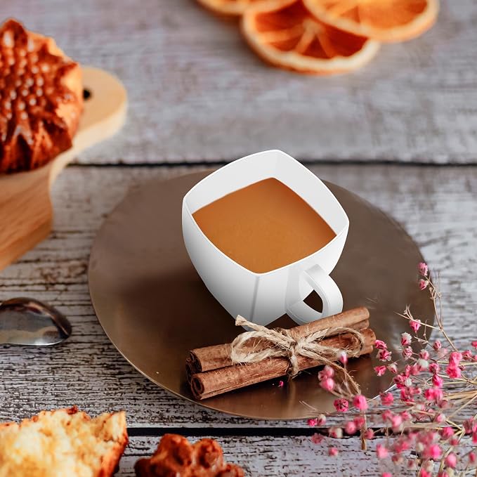 Amyhill 100 Pcs Mini Disposable Tea Cups