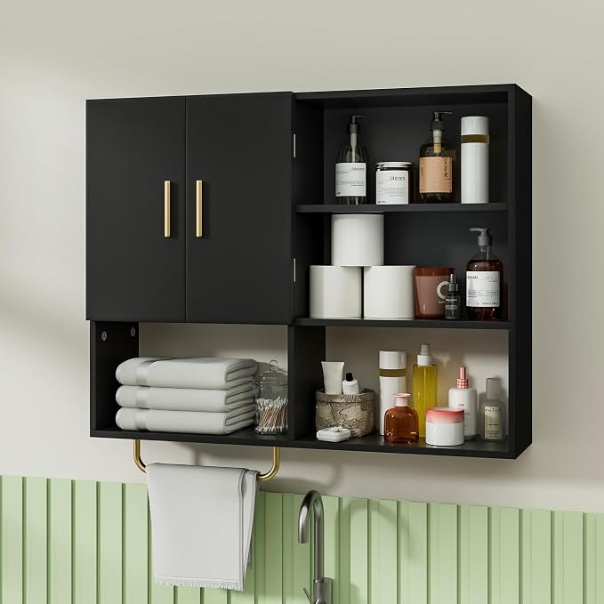 Bathroom Wall Cabinet Wood Large Wall Mounted Medicine Cabinet