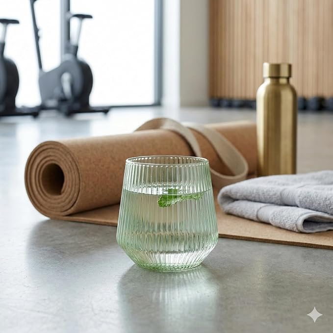 40 Pack Disposable Stemless Plastic Wine Glasses 12 oz