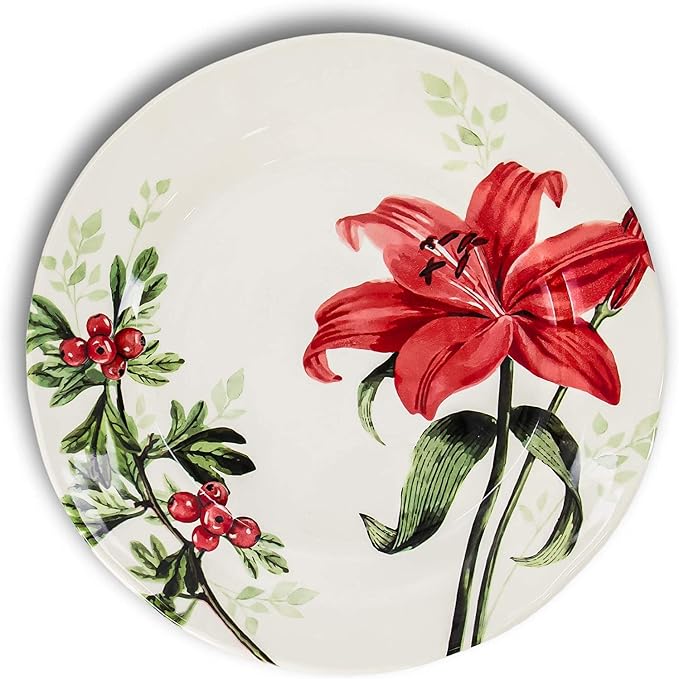 24-Piece Porcelain Dinnerware Set