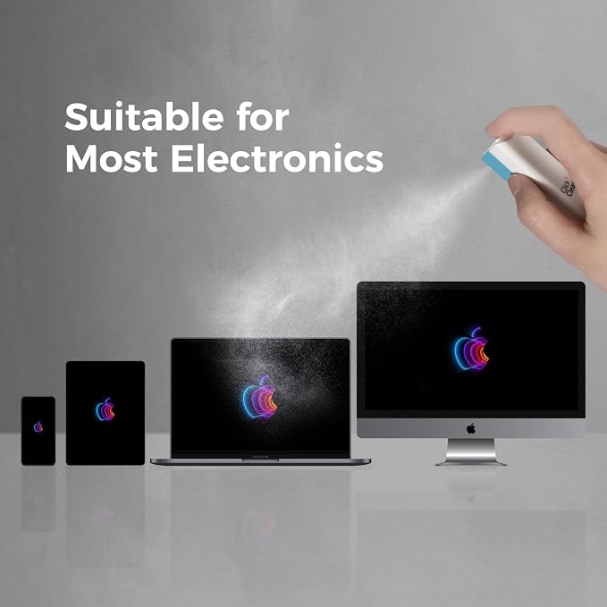 CLICK CLEAN Screen Cleaner, Fingerprint Proof Screen Cleaner Spray, All-in-One