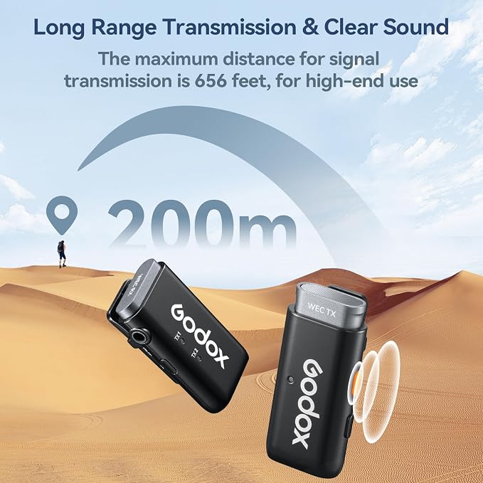 GODOX Wireless Lavalier Microphone