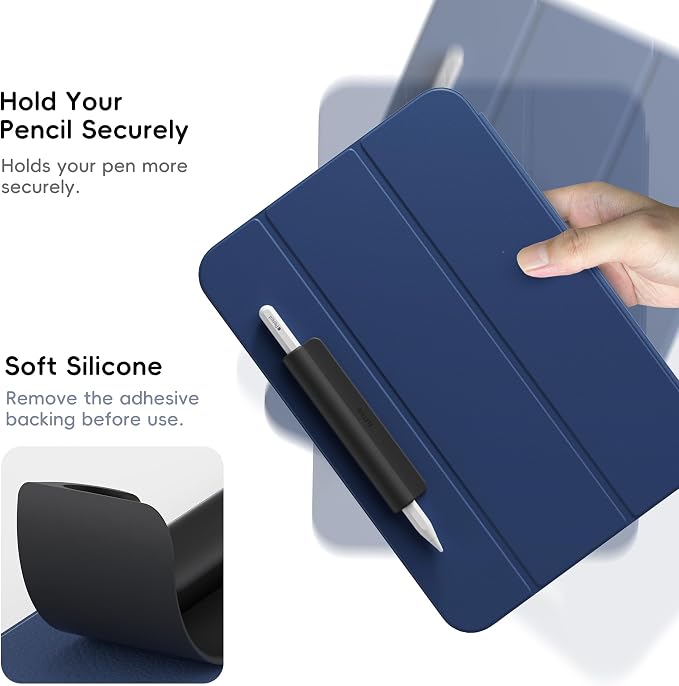 ELETIUO Silicone Pencil Holder Sleeve, Compatible