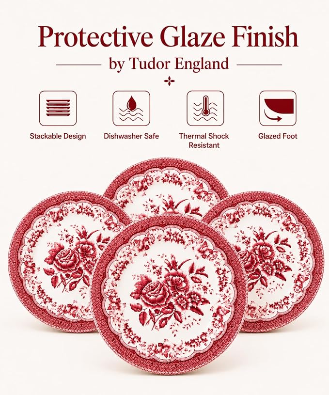 12-Piece Porcelain Dinnerware Set